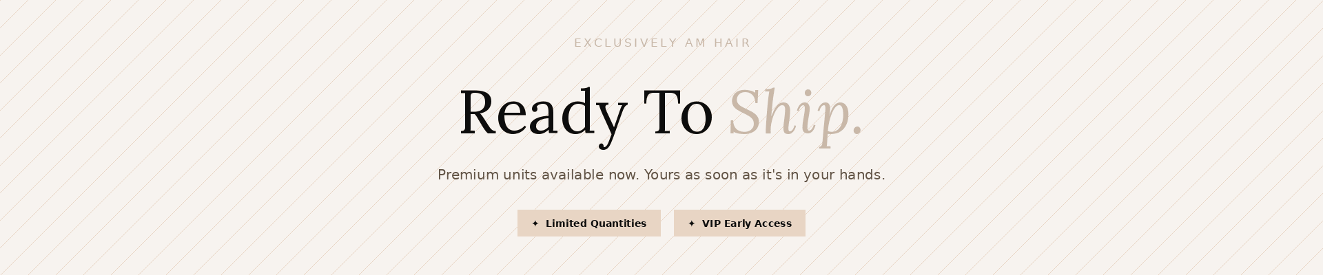 Ready To Ship - Ashley Mariah Hair